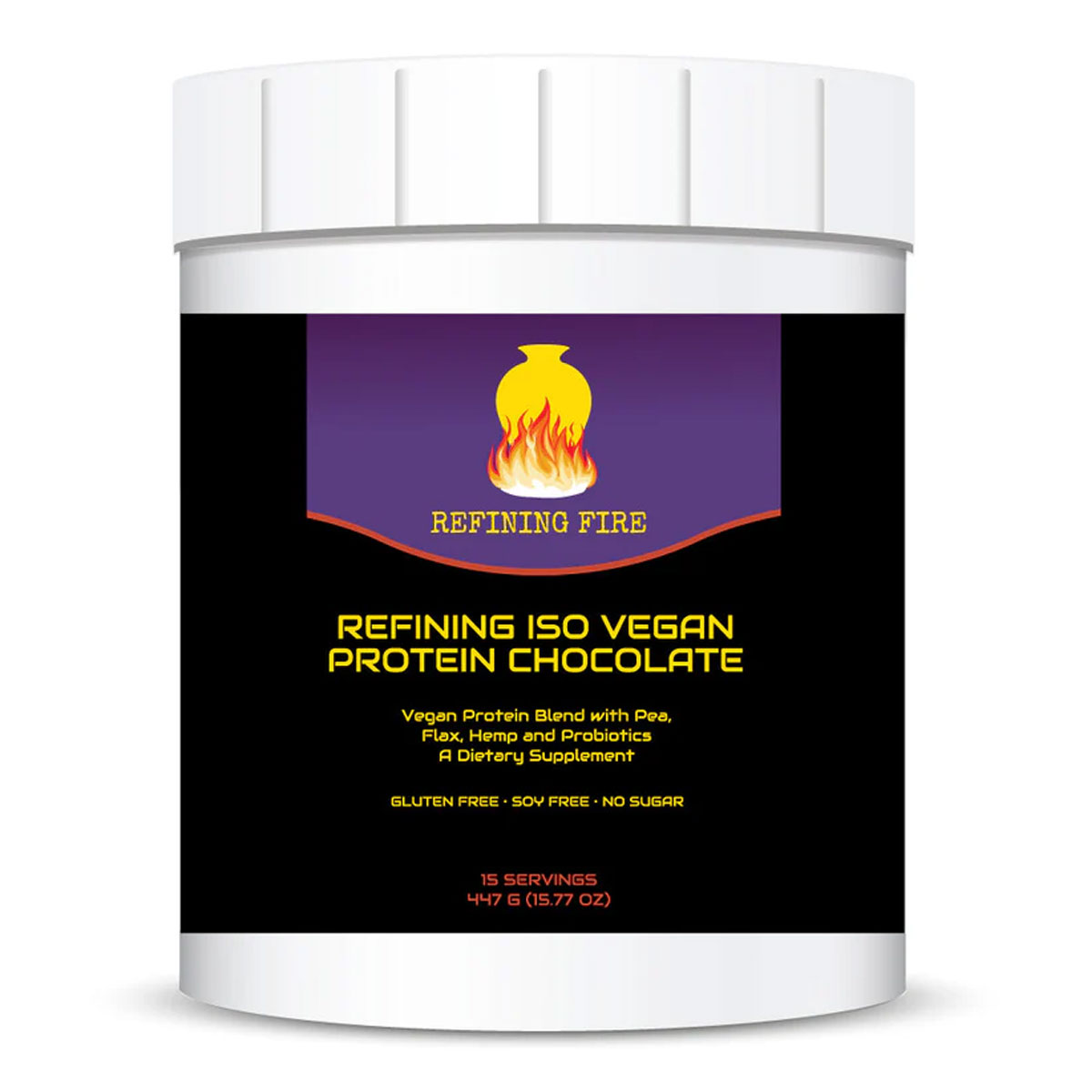 veganprotein-1 ISO VEGAN Protein Chocolate - Image 1